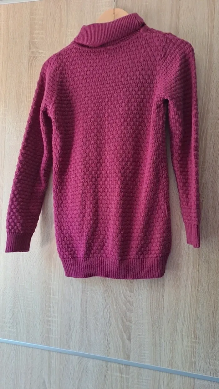 Robe pull violet taille 158 164 cm - photo numéro 3