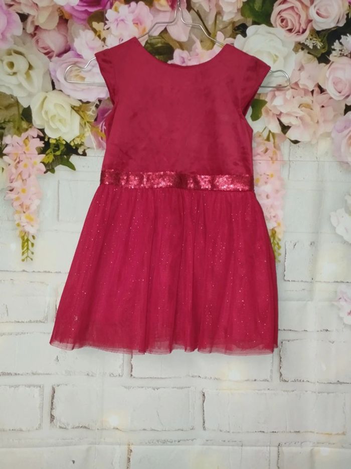 Robe bordeaux 4ans