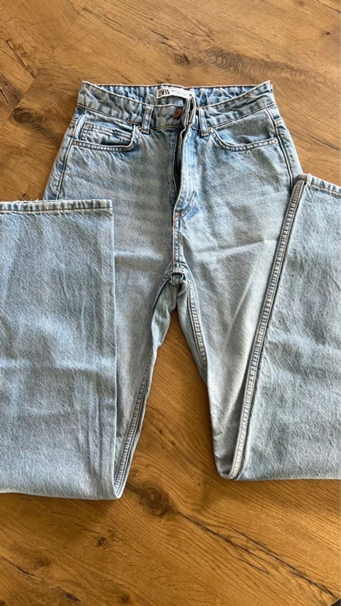 jean droit zara