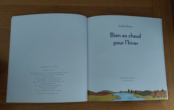 Bien au chaud pour l'hiver - l'école des loisirs - photo numéro 2