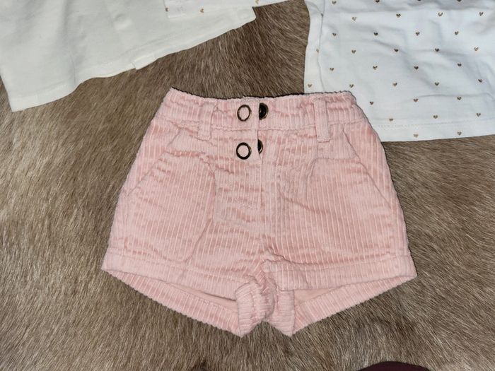 Haut tee-shirt et short fille 3 mois - photo numéro 4