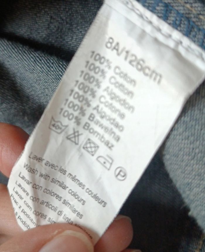 Veste jean garçon 8 ans - photo numéro 7