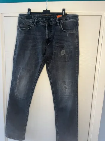 🔹 Jean Slim Noir W34 L34 - Jules 🔹