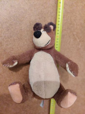 Peluche masha et michka