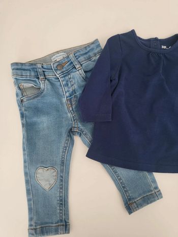 Jean & Haut Neuf Vertbaudet