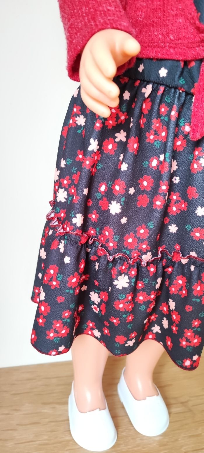 🌸 Robe fleurie effet 2 en 1 - P'tit Môme - 3 ans 🌸 - photo numéro 5