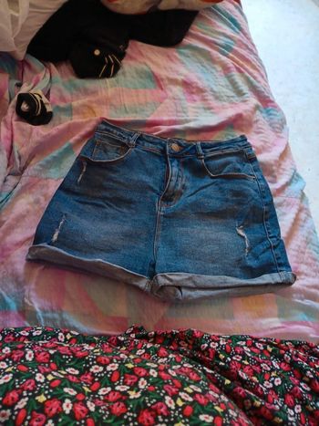 Short en jean kiabi t.xs
