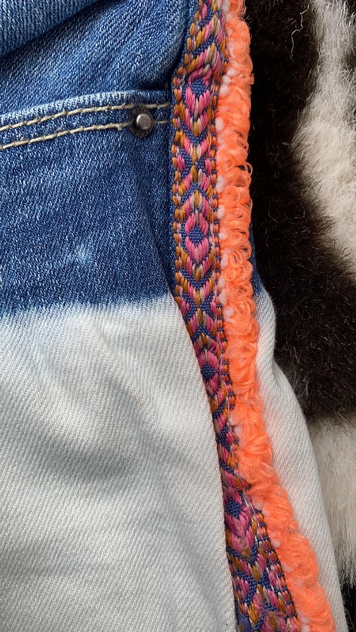 Short tie and dye jeans ikks 8 ans - photo numéro 6