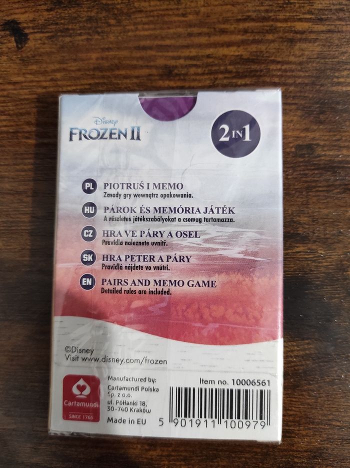 Jeu De Memo Disney Frozen II Cartes - photo numéro 2