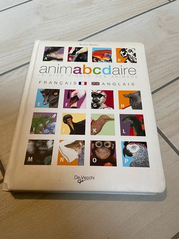 Livre animaux français anglais
