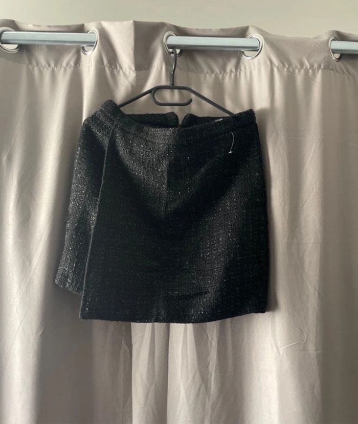 Jupe noir pailletée