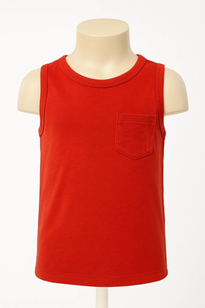 Débardeur garçon rouge êpop boys Taille 8 ans