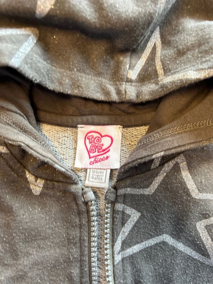 Gilet zip à capuche fille Chicco - photo numéro 3