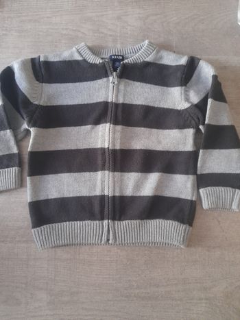 Gilet Kiabi garçon 18 mois