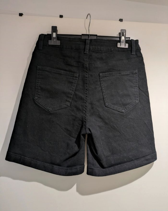 Short jean noir skinny - photo numéro 2