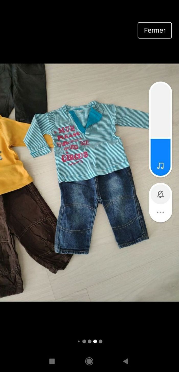 Gros Lot de 8 tenues ensembles bébé garçon 6 mois interchangeables - photo numéro 8