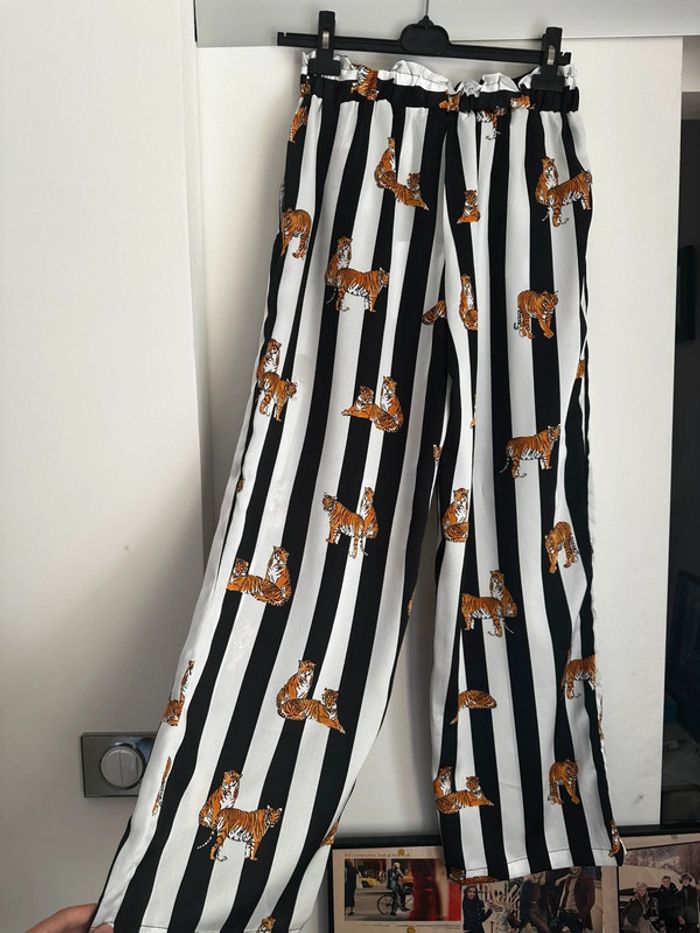 🐅 Pantalon fluide Millenium– Motif tigre chic (Neuf) - photo numéro 8
