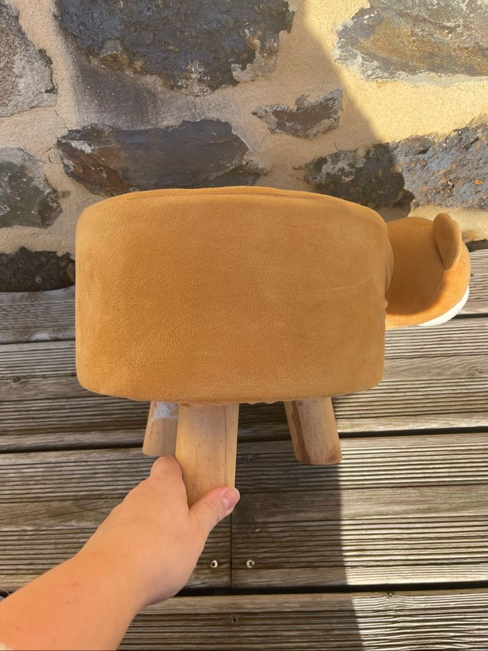 Tabouret enfant tête d’ourson - Boutique indépendante - photo numéro 4