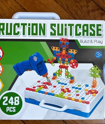 Neuf jeu de construction extraordinaire, 248 pcs, visseuse..