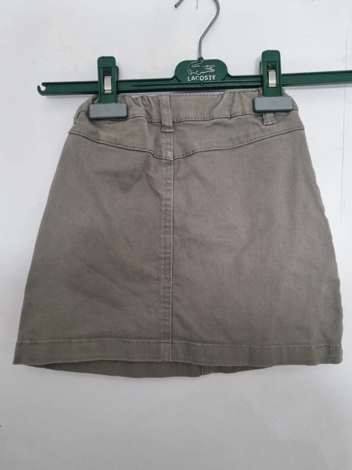 Jupe élastiquée à poches fille - Taille 5/6 ans (116cm) - H&M - Kaki - photo numéro 5