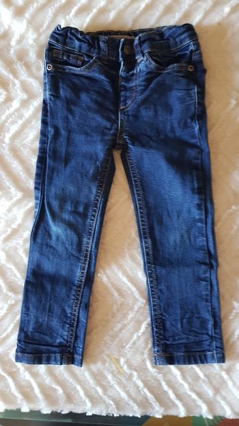 Jean slim bleu marine