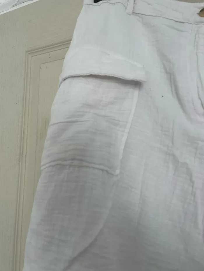 Short, blanc, fluide n°437 - photo numéro 4