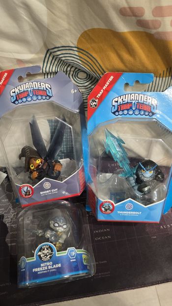 Skylanders Trap Team Rare Short Cut et Thunderbolt Neufs
