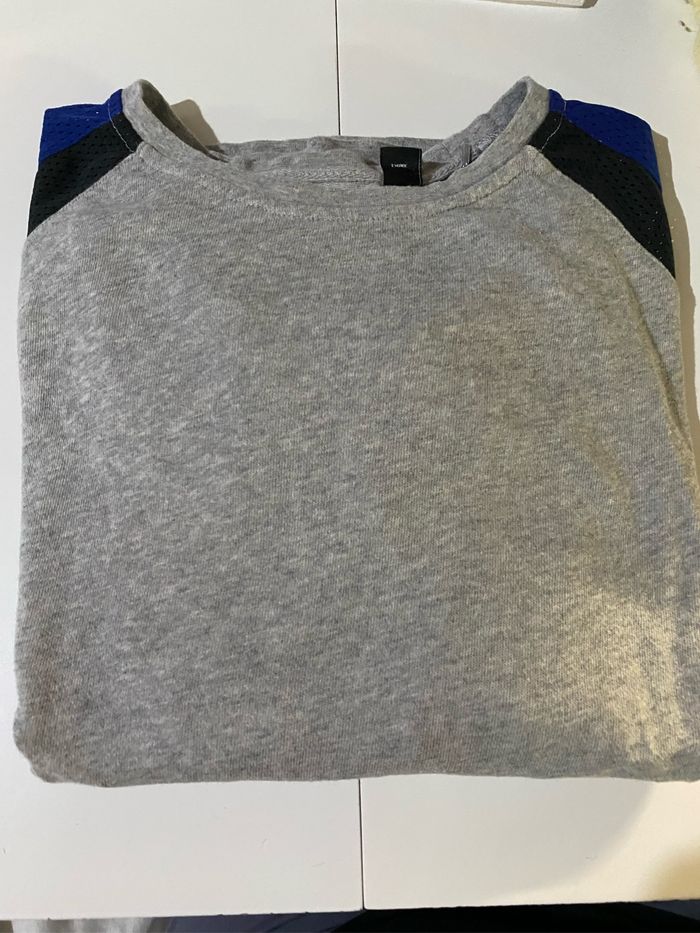 Pulls gusse  gris et bleu marine taille S