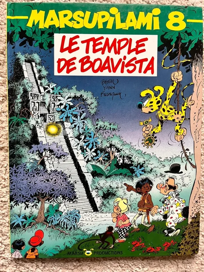 BD : Marsupilami 8  le temple de Boavista
