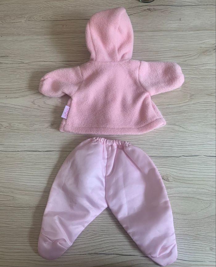Corolle ensemble pantalon et veste rose pour poupée poupon de 30 cm - photo numéro 3
