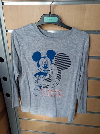 T shirt Mickey 4 ans