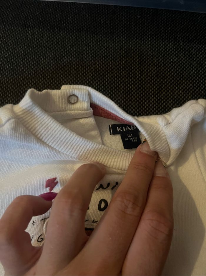 Pull blanc 1 mois - photo numéro 4