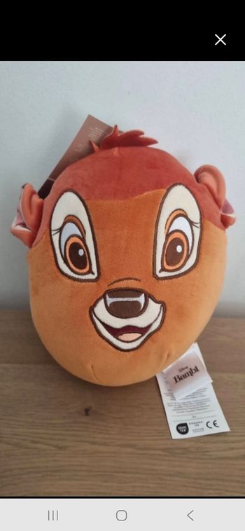 Peluche squishy bambi 22cm
