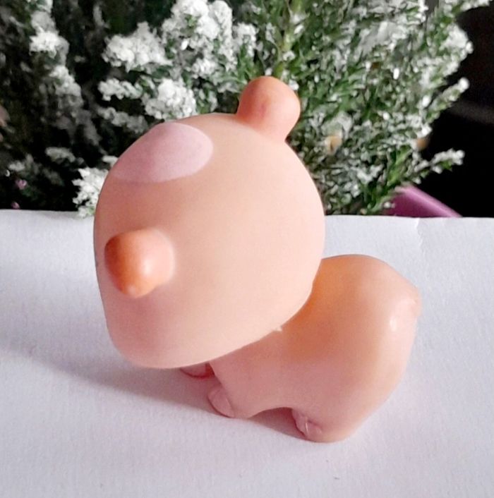 Figurine Littlest Pet Shop Hamster beige - photo numéro 2