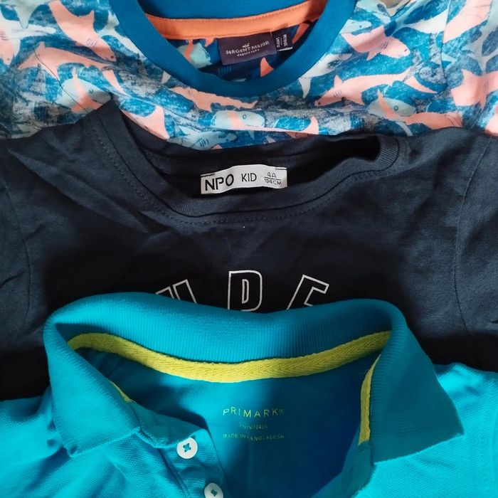 2 t-shirts et 1 polo 104 - photo numéro 2