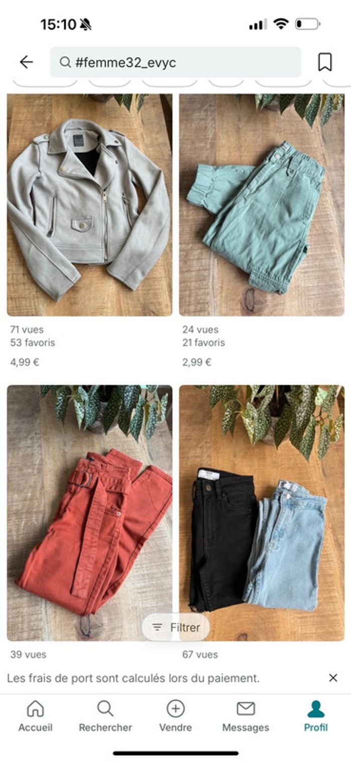 Lot vêtements femme Xxs