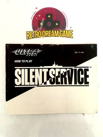 Notice silent service pour Nintendo NES