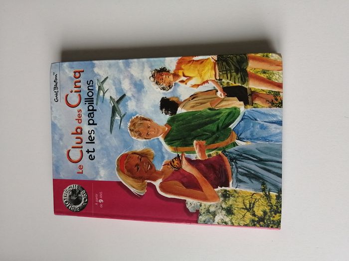 livre bibliothèque rose - le club des cinq