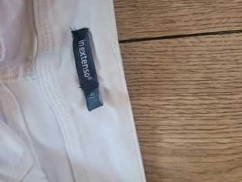 Short blanc jean