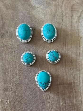 Lot de cabochon imitation pierre