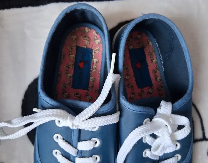Baskets bleues - photo numéro 3