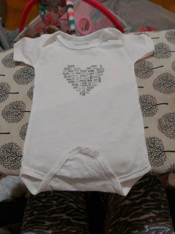 Body taille 3/6mois 62/68cm zeeman