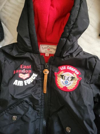 Doudoune noir bébé