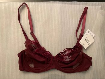 Soutien-gorge bordeaux Simone Pérèle neuf