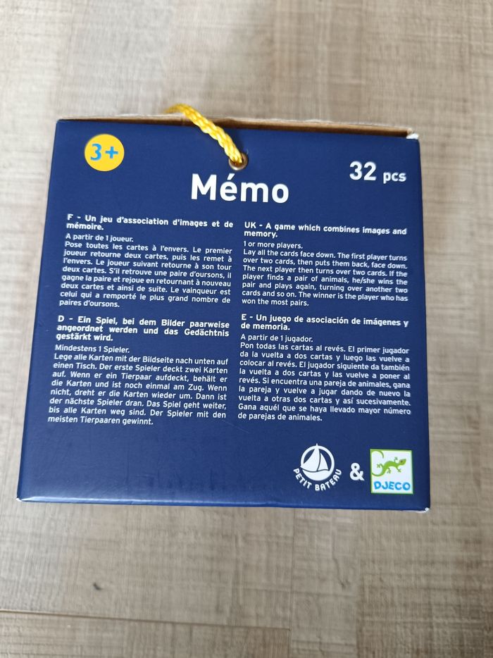 Mémo petit bateau djeco - photo numéro 5