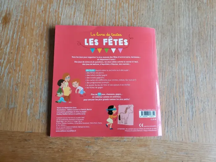 Livre Tous les jeux pour organiser une fête - photo numéro 2