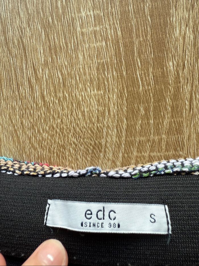 Jupe longueur genou multicolore EDC by esprit taille 36 S - photo numéro 3