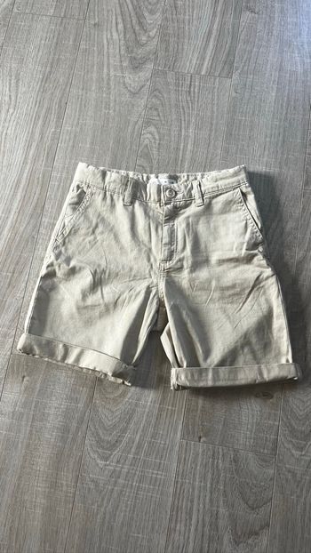 Short chino beige 10 ans