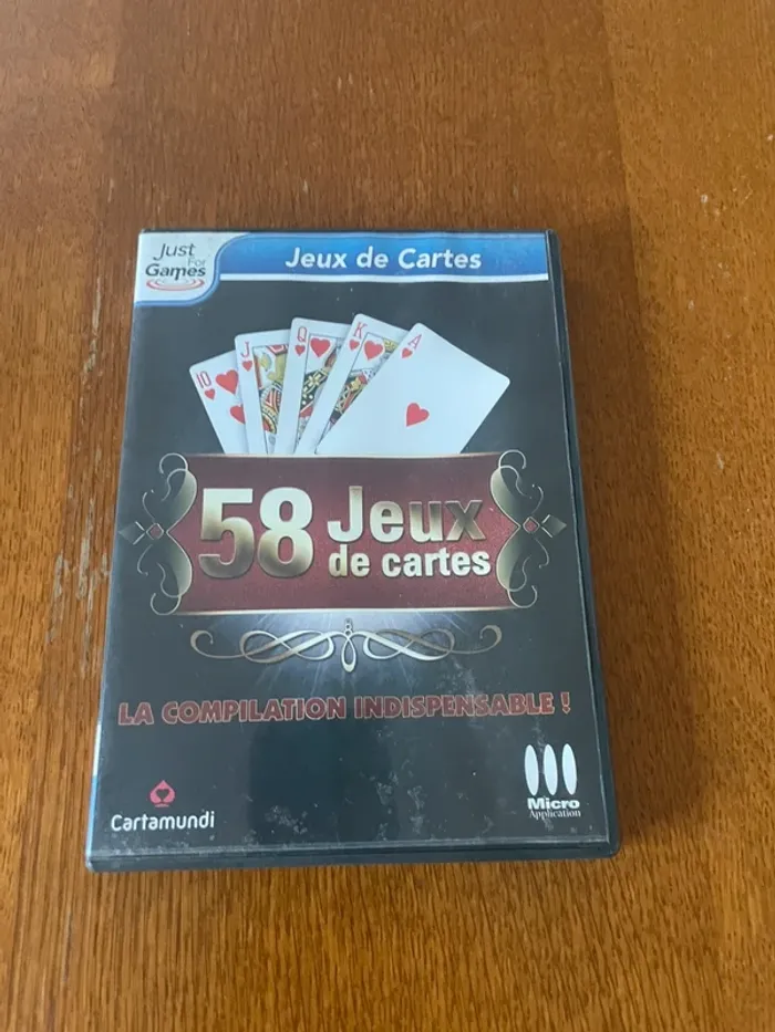 Jeu Pc jeu de 58 cartes