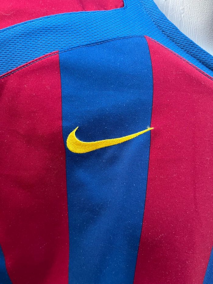 Maillot Ronaldinho Barcelone - photo numéro 4